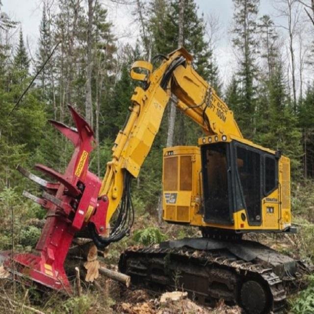 Products Forestry Tracked feller buncher XT430-5 tractor With Front Multifunctional Wheel Loader