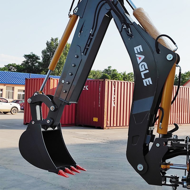 Low Price Wheel Backhoe Loader Ce/Epa Diesel Earthworks Used 4x4 Tractor Excavator Digger For Sale