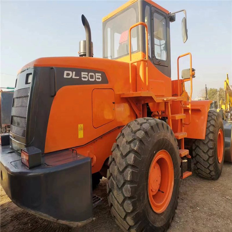cheap price Used loader DOOSAN DL505 for sale in stock 90% new Used wheel loader 505