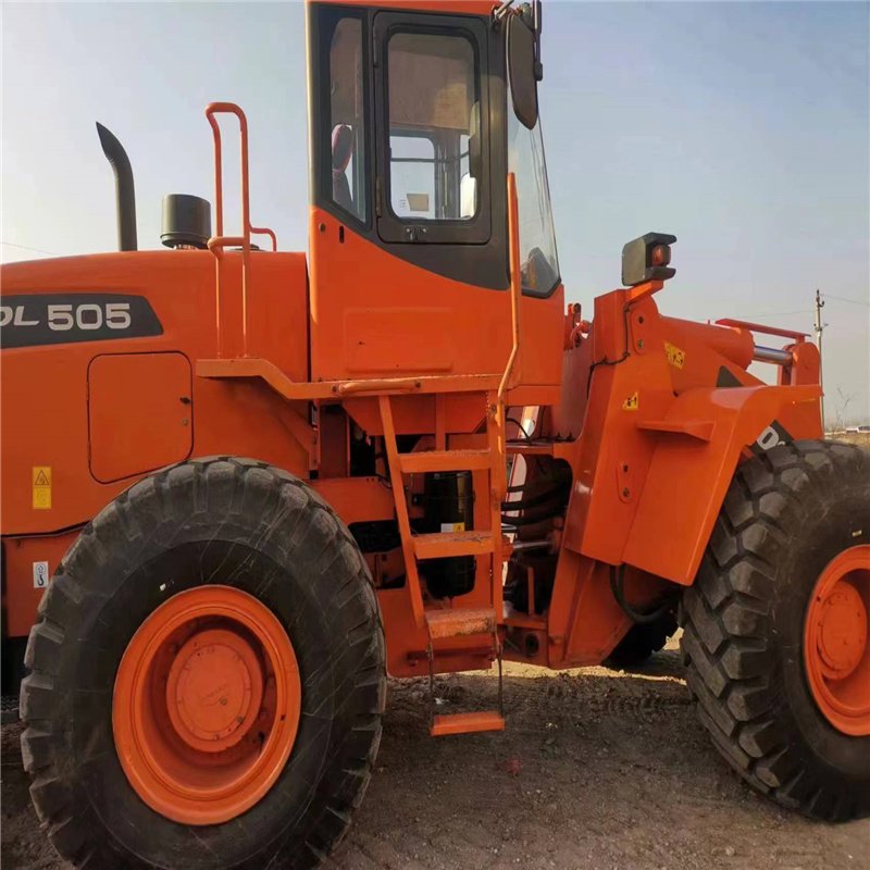 cheap price Used loader DOOSAN DL505 for sale in stock 90% new Used wheel loader 505