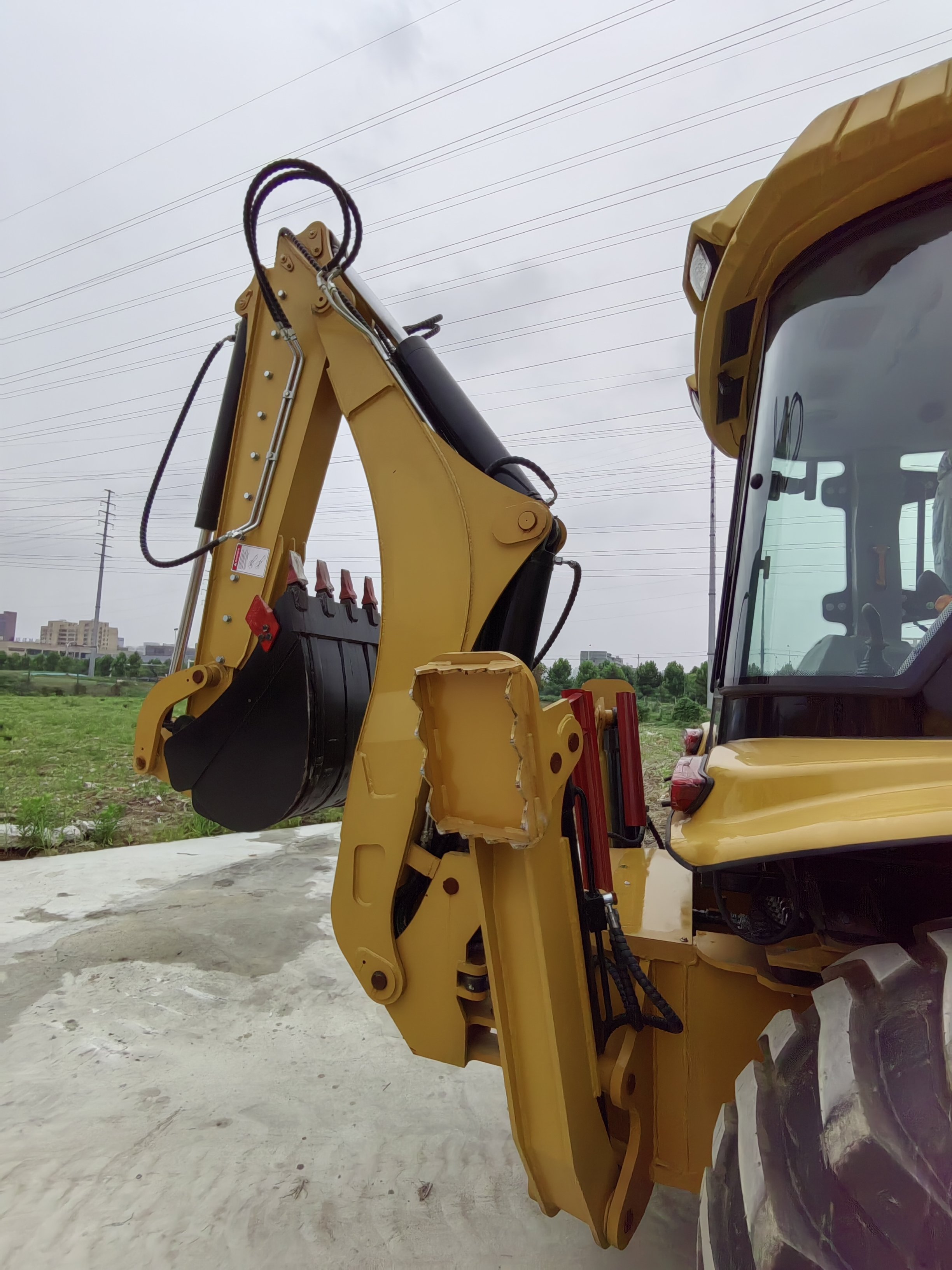 Cheap prices Good Condition High Performance CAT 420F Used Backhoe Loader for sale