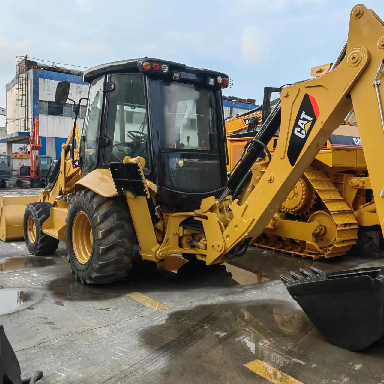 Used cat 420F backhoe loader caterpillar loader backhoe loader for sale