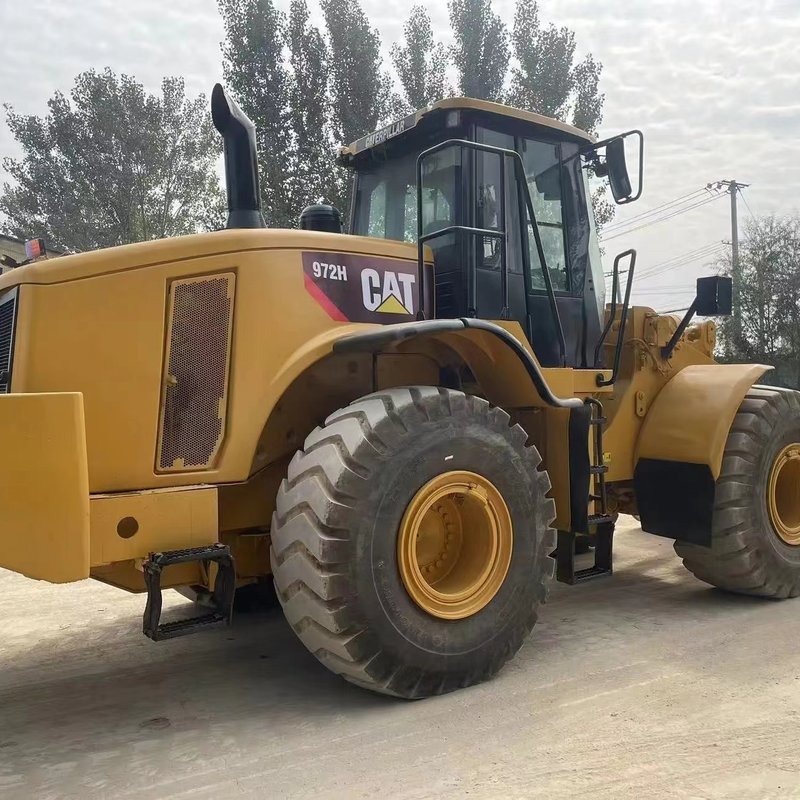 25 Ton High Quality Used Original Caterpillar Cat 972h Large 4x4 Wheel Loader Secondhand CAT 972h Front Wheel Loader For Sale