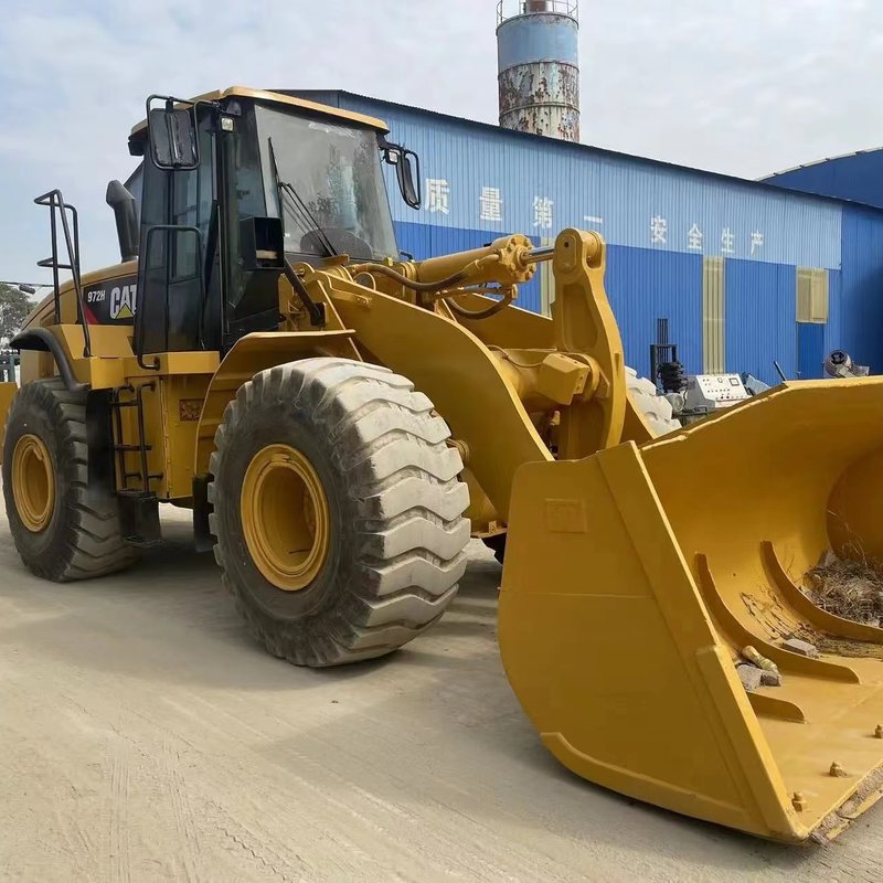 25 Ton High Quality Used Original Caterpillar Cat 972h Large 4x4 Wheel Loader Secondhand CAT 972h Front Wheel Loader For Sale