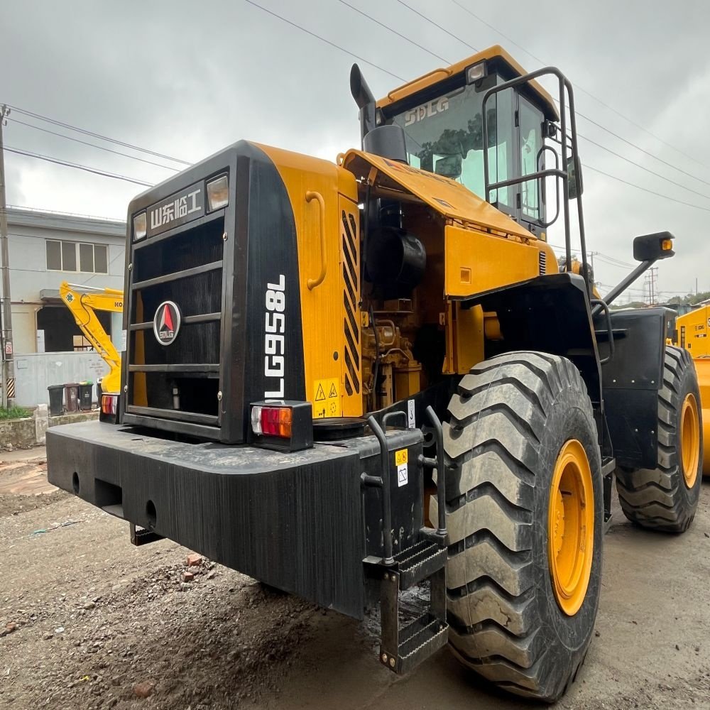 SDLG 958L 958F 5ton Mini Front Wheel Loader China-Made Construction Equipment with Weichai Engine Pump & Motor Used for Sale