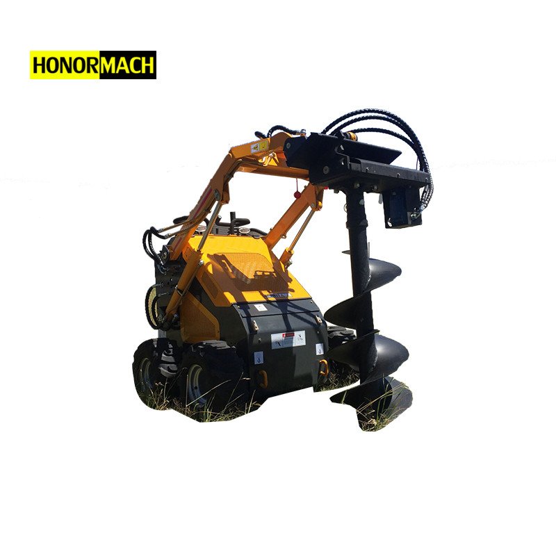 Mini Wheels Micro Front 4x4 Skid Steer Loader For Sale