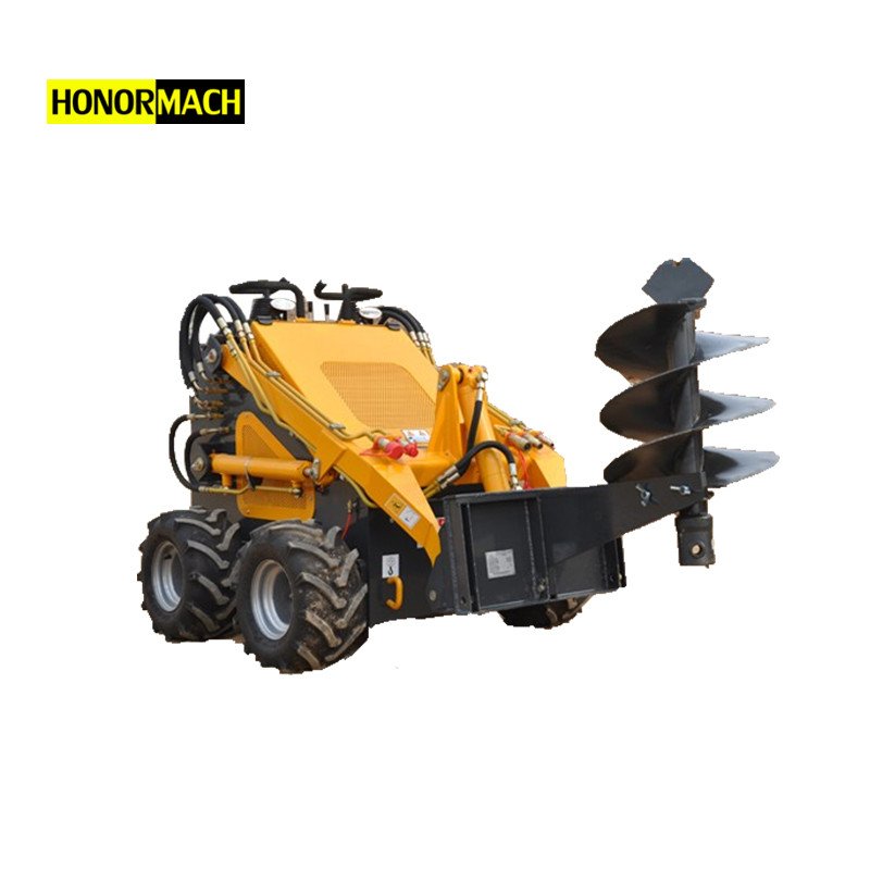 Mini Wheels Micro Front 4x4 Skid Steer Loader For Sale