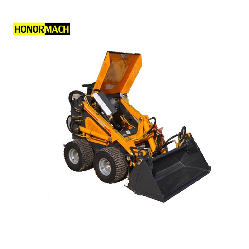 Mini Wheels Micro Front 4x4 Skid Steer Loader For Sale