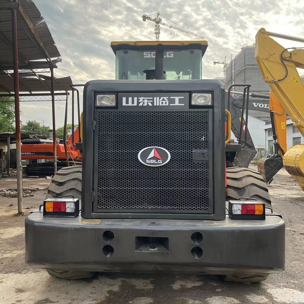 Used wheel lodaer/Used China made SDLG wheel loader used SDLG 956 loader SDLG LG956L on sale