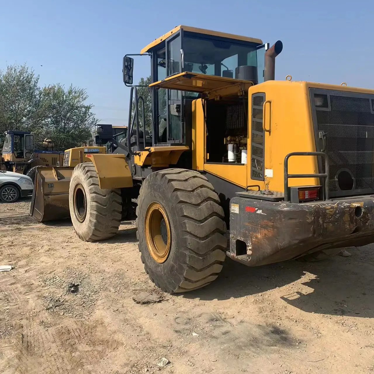 Used Wheel Loader Secondhand Loaders LG956L with Good Condition 5 Tons Original Used Loaders for Construction Machinery