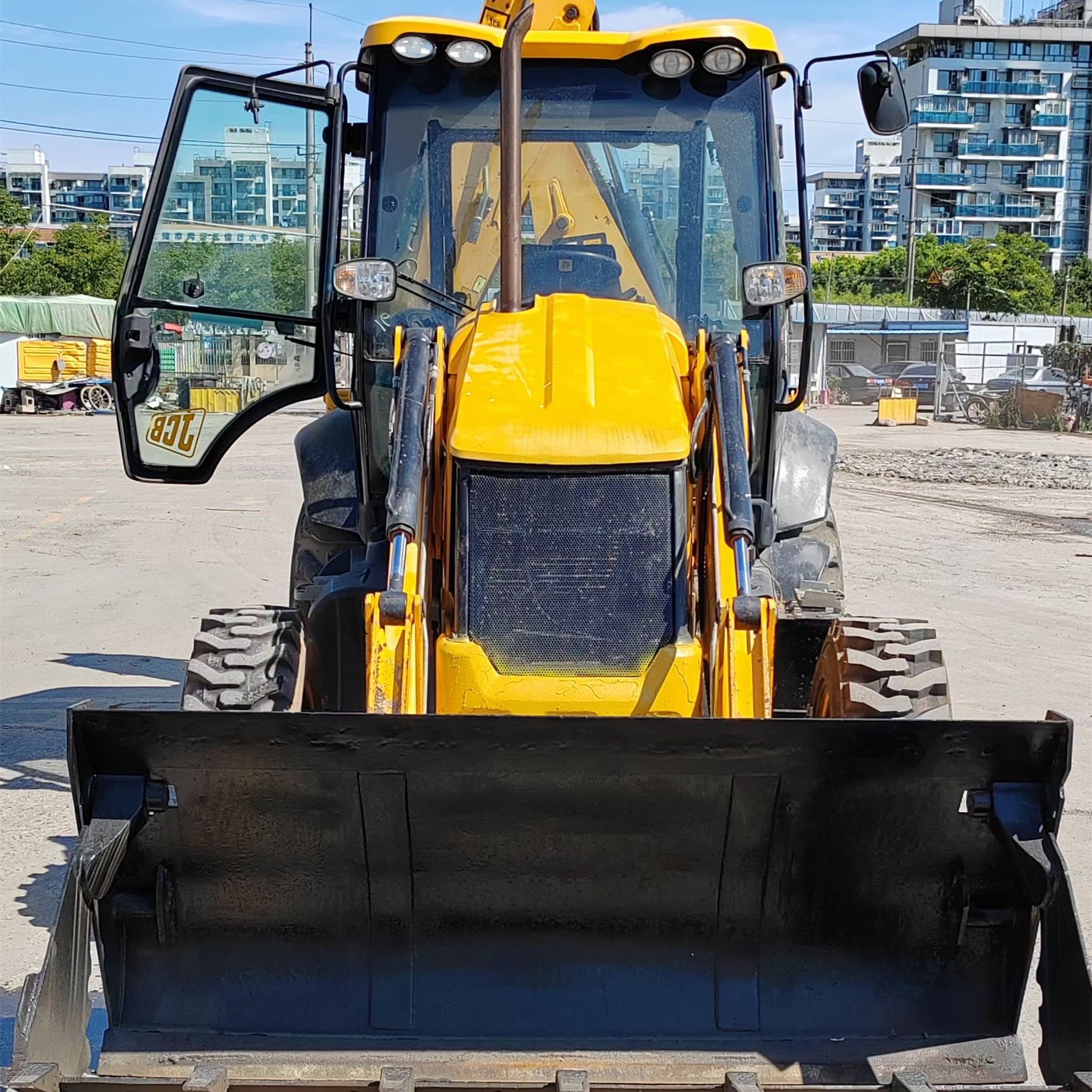 Used 420F 420E 3CX 4CX Backhoe Wheel Loader