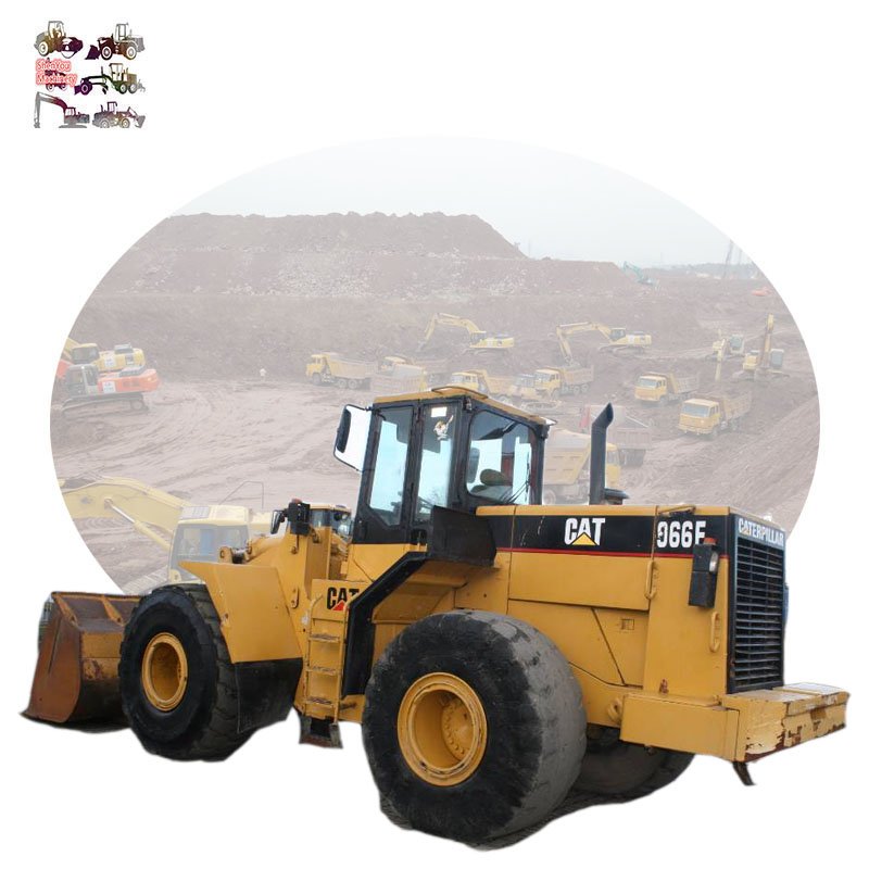 Cheap used Cheap Caterpillar 966F2 wheel loader for sale original painting CAT 6ton payloader 966F 966H 966L 966K