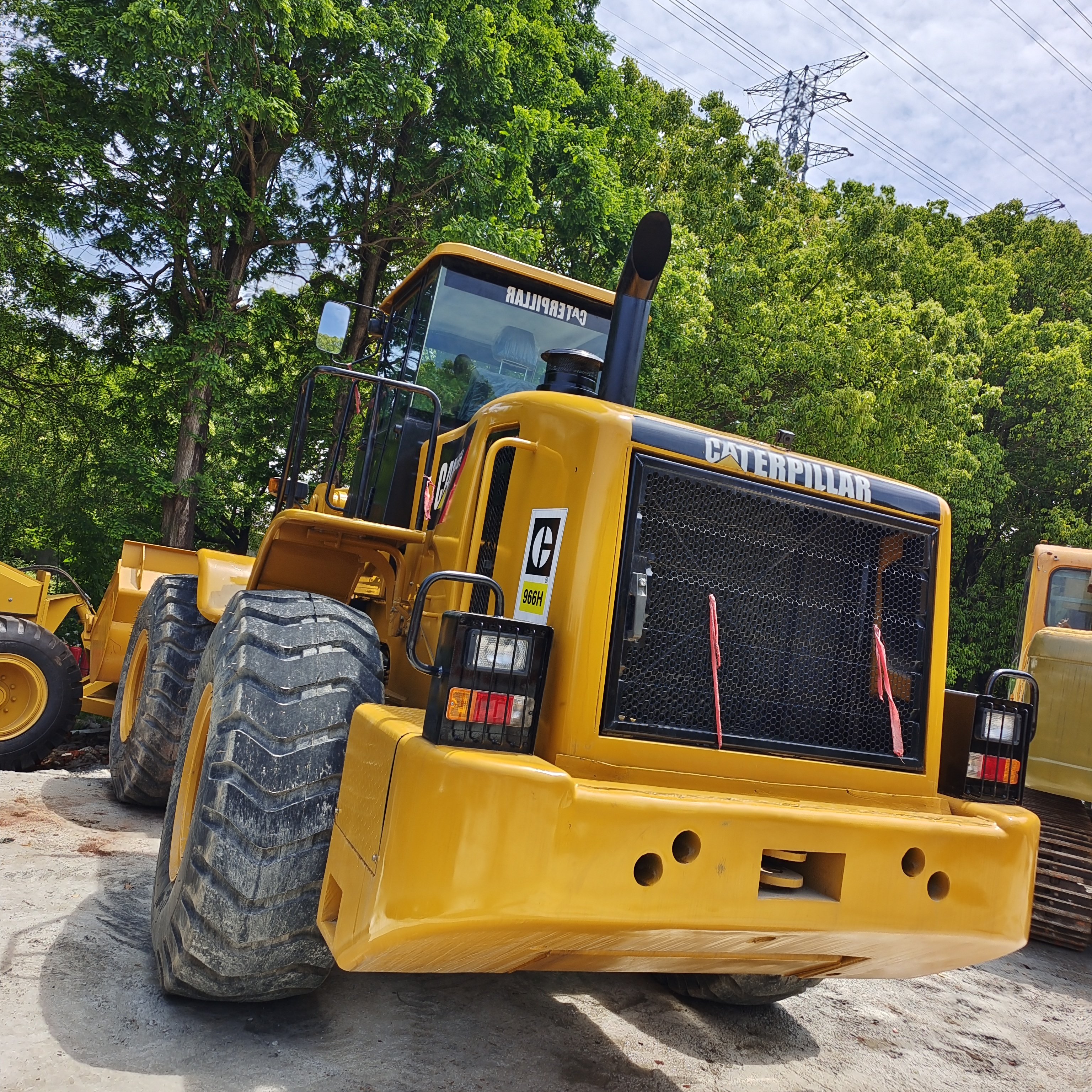 used China caterpillar 966H wheel loader