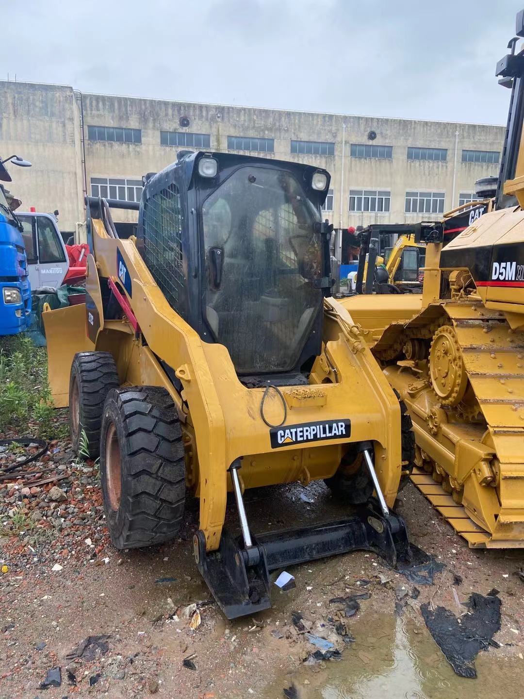 used cat 272c mini skid steer wheel loader with chinese high quality