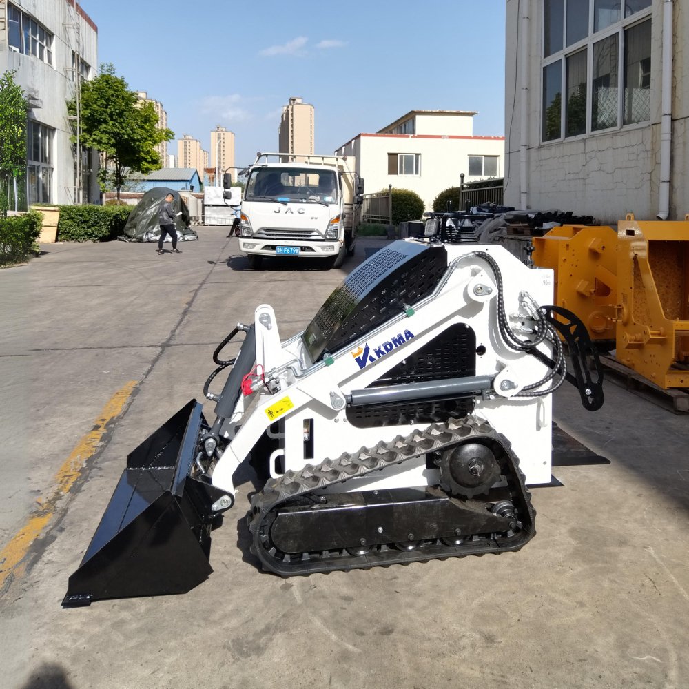 KDMA SKD360C Electric Mini Skid Steer Loader Multiple Attachments Used Earth-Moving Machine Featuring Chinese Motor Pump Gear