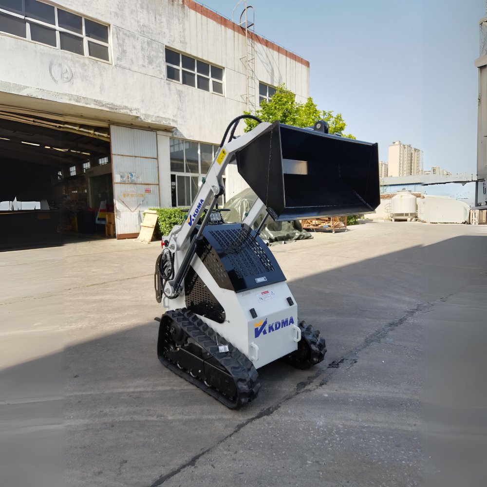 KDMA SKD360C Electric Mini Skid Steer Loader Multiple Attachments Used Earth-Moving Machine Featuring Chinese Motor Pump Gear