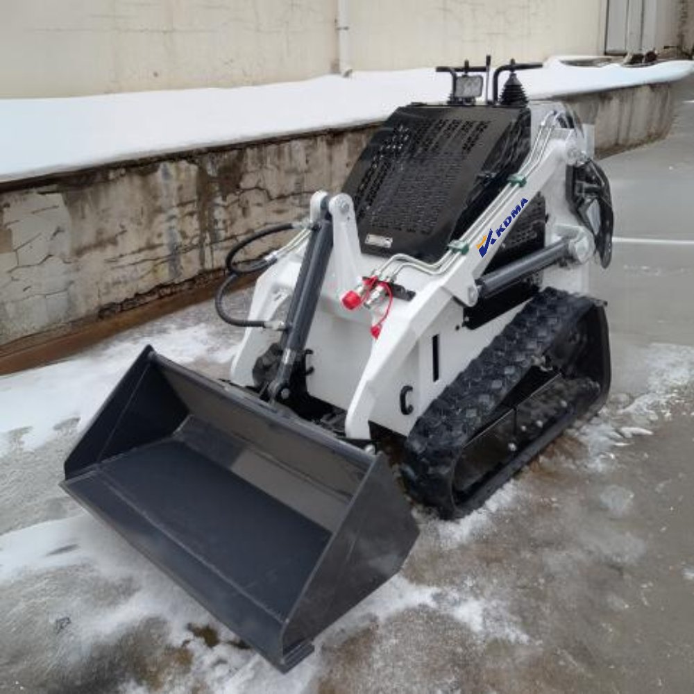 KDMA SKD360C Electric Mini Skid Steer Loader Multiple Attachments Used Earth-Moving Machine Featuring Chinese Motor Pump Gear