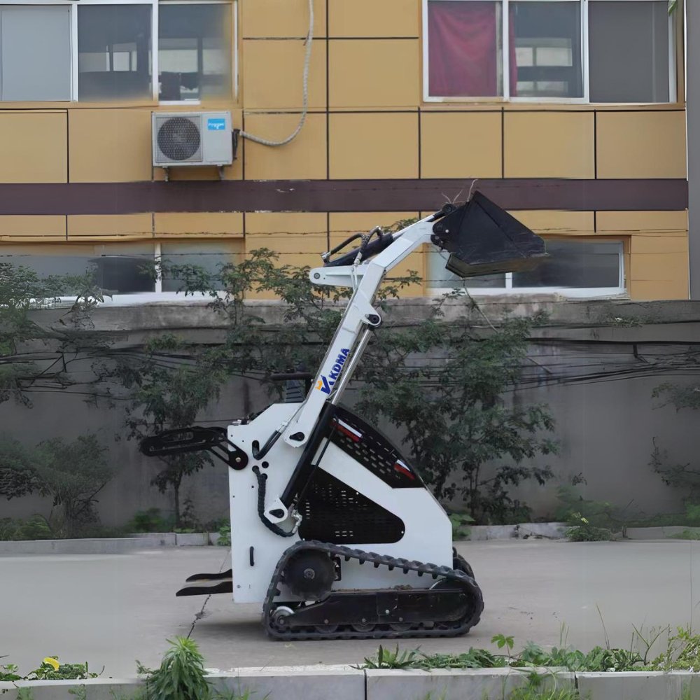 KDMA SKD360C Electric Mini Skid Steer Loader Multiple Attachments Used Earth-Moving Machine Featuring Chinese Motor Pump Gear
