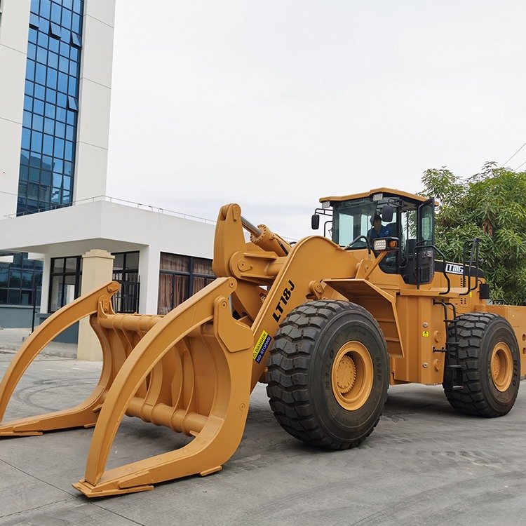 LTMG forest wood loader 12 ton 15 ton 20 ton timber loader heavy log loader used in logging farm Sawmill