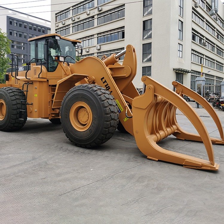 LTMG forest wood loader 12 ton 15 ton 20 ton timber loader heavy log loader used in logging farm Sawmill