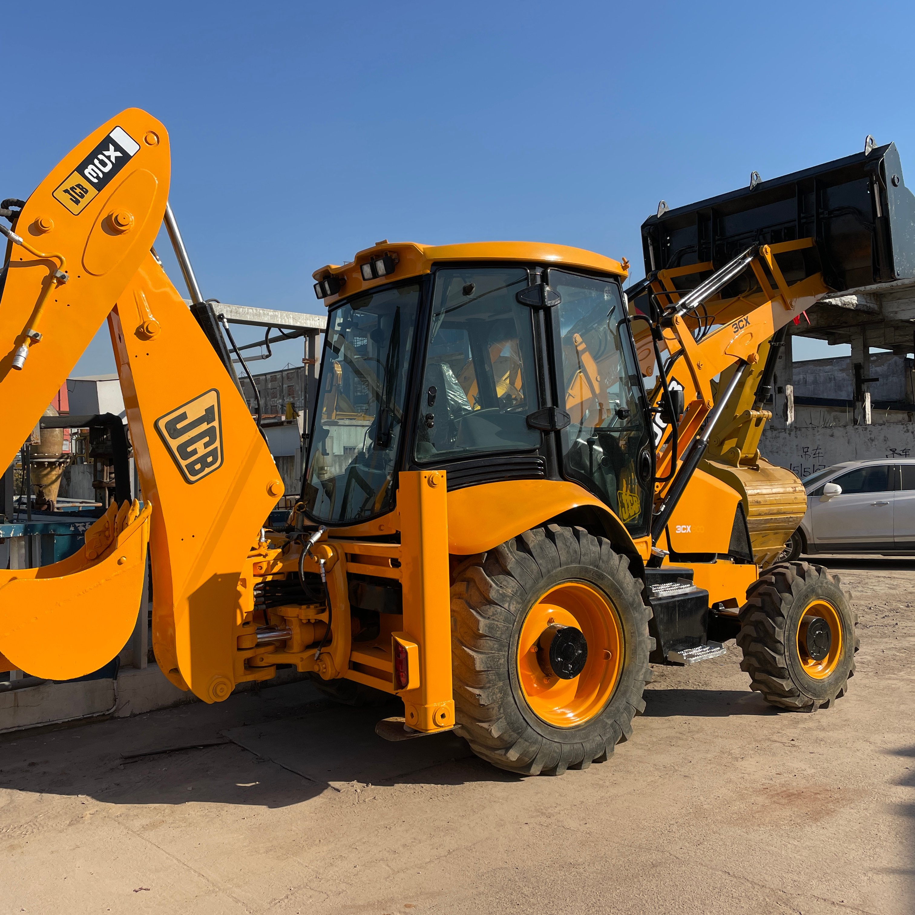 High quality JCB 3CX Construction Machinery Used Hydraulic Pump backhoe 3-4 Ton 3CX 4CX Backhoe Loader