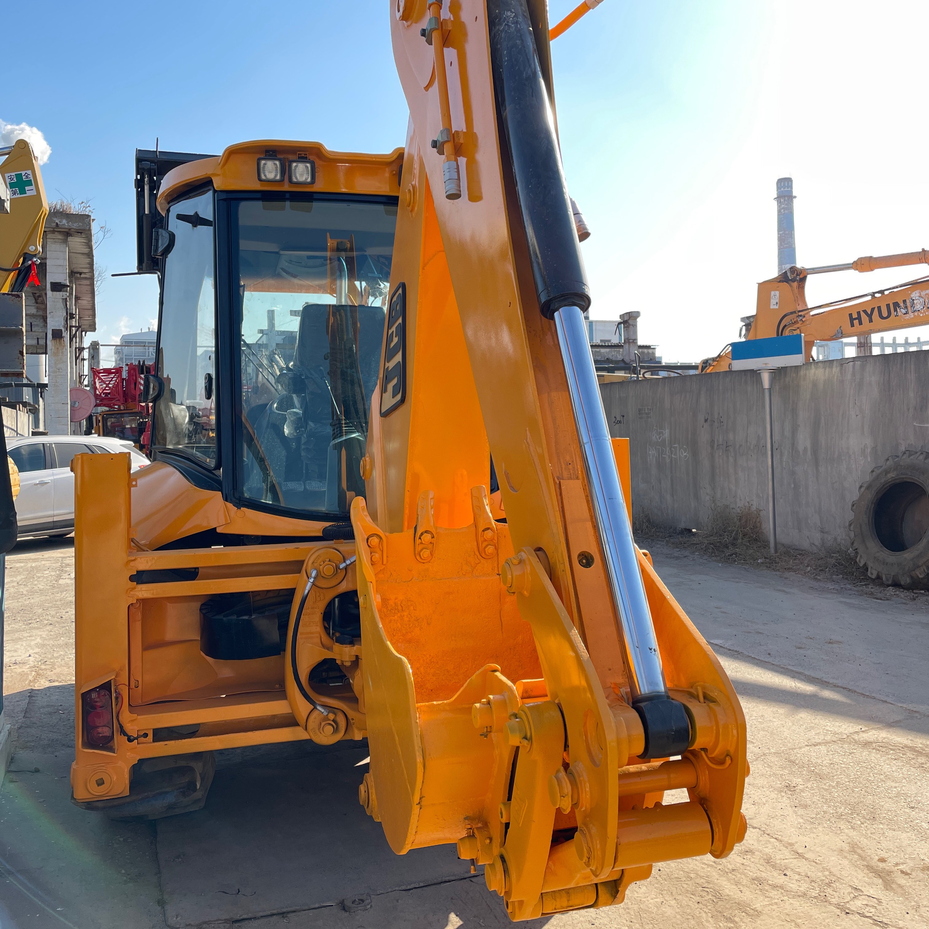 High quality JCB 3CX Construction Machinery Used Hydraulic Pump backhoe 3-4 Ton 3CX 4CX Backhoe Loader