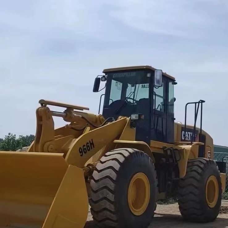 Original Quality Japan CAT 966h Used caterpillar wheel loader price for sale in China