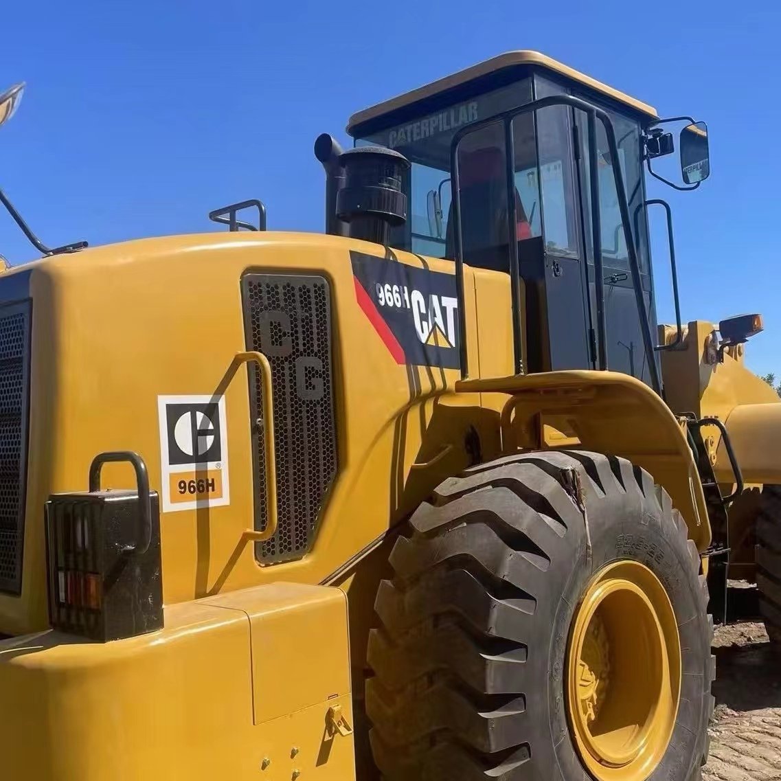 Original Quality Japan CAT 966h Used caterpillar wheel loader price for sale in China