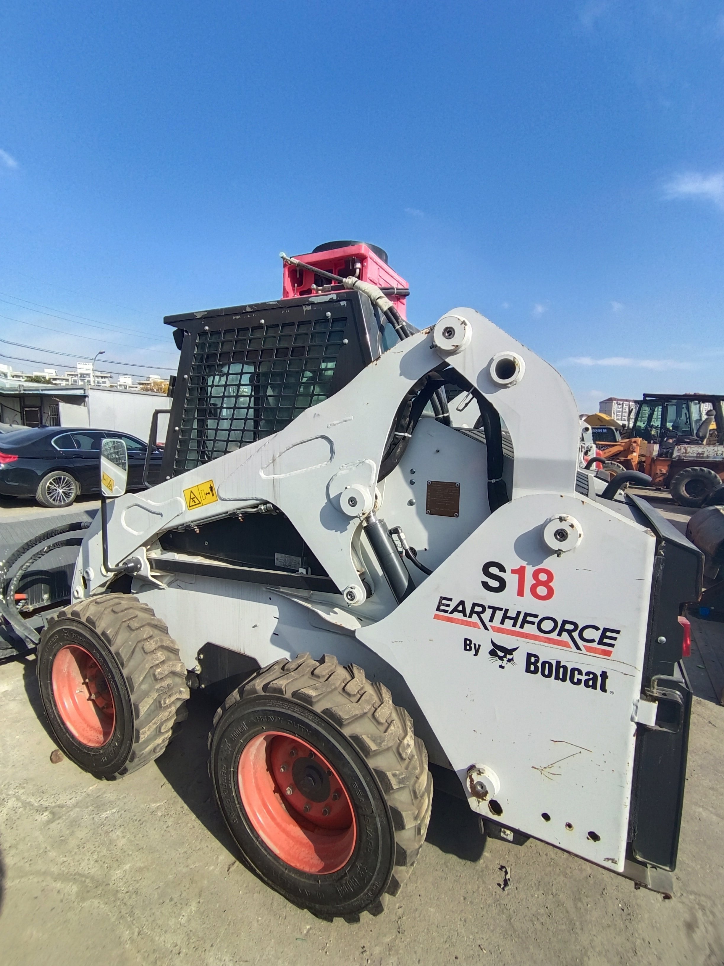 Bobcat Loader Used backhoe compact loader machines in good condition for sale at a low price