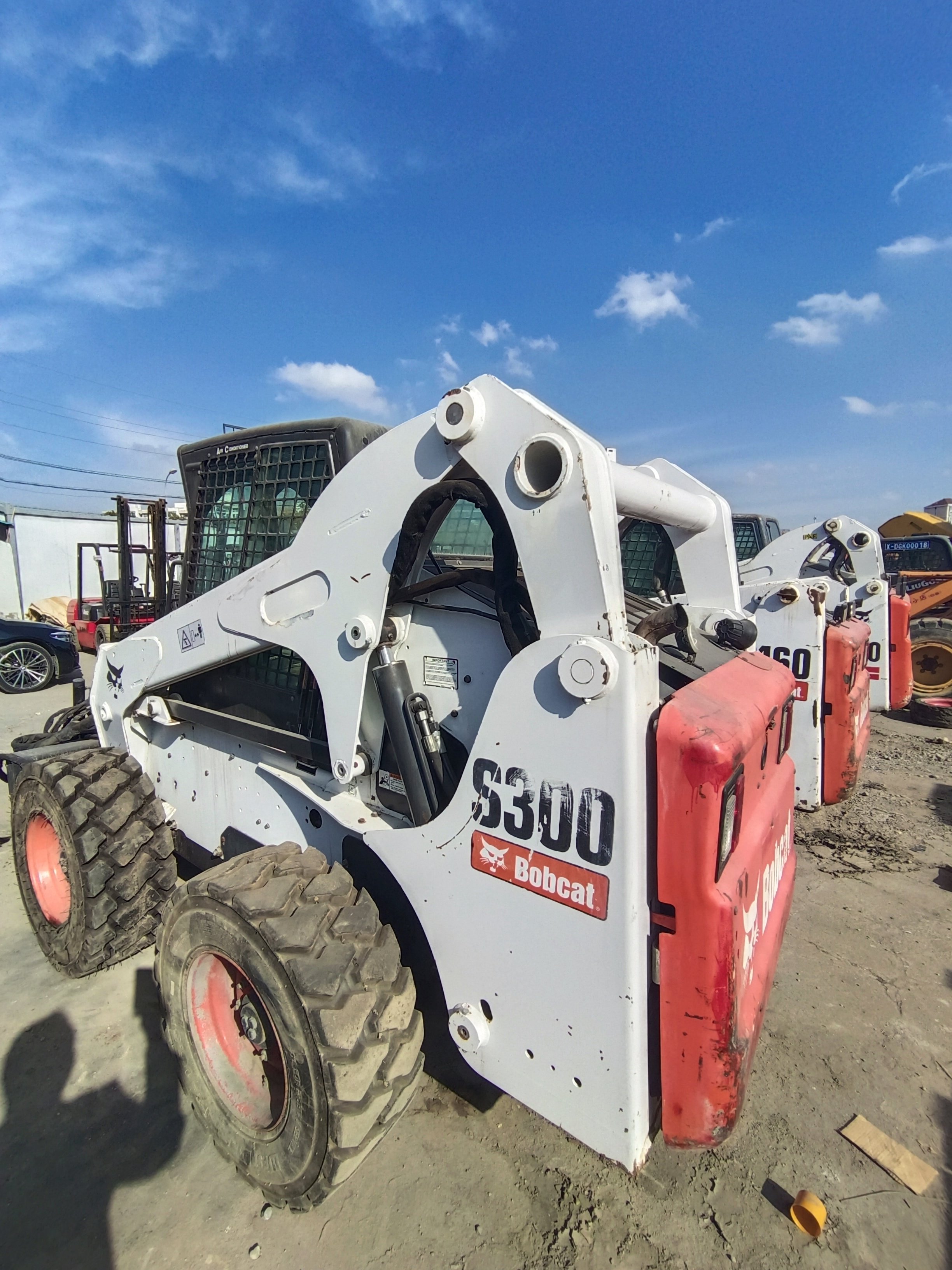 Bobcat Loader Used backhoe compact loader machines in good condition for sale at a low price