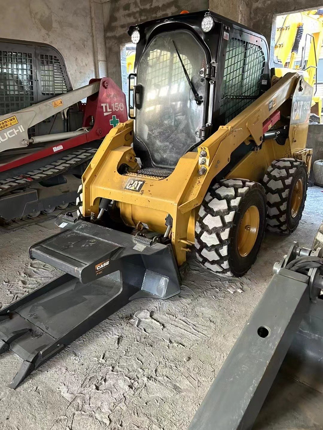 Ce Epa Top Quality Cheaper Caterpillar CAT246 Wheel Skid Steer Loader CAT246D Mini Loader Machine CAT262D 246C