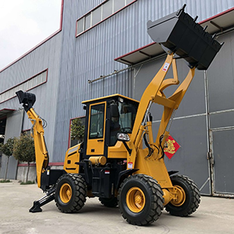 Professional Manufacturing Used Backhoe Loader with Concrete Mixer Bucket for Backhoe Loader Efficient RSL70