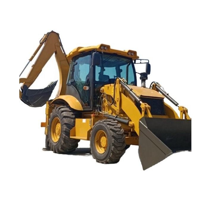 Used CAT 420F Backhoe Loader Good Condition Wheel Loader with Q Moving Type Engine Motor Pump Gearbox Core Components Made USA