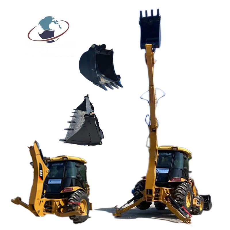 USA made brand new Caterpillar 420 F2 backhoe loader 4*4 Cheap used CAT 420 retroescavador tlb telescopic