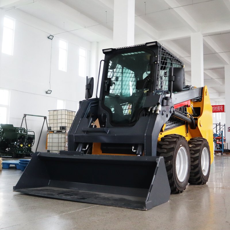 S55 Small Skip Steer Loader Wheeled Forklift Loader