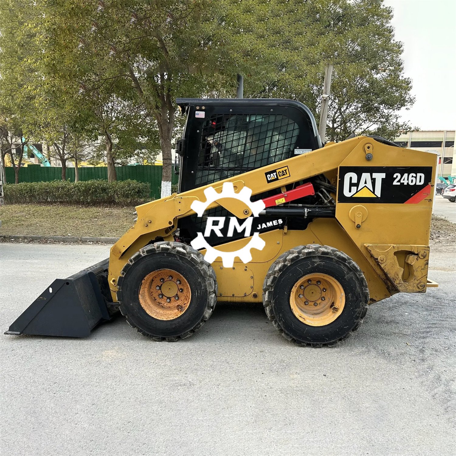 Secondhand CAT246D Skid Steer Loader High Quality Factory Price Used CAT246D 246C 272D 262D 236D Mini Skid Steer Loader On Sale