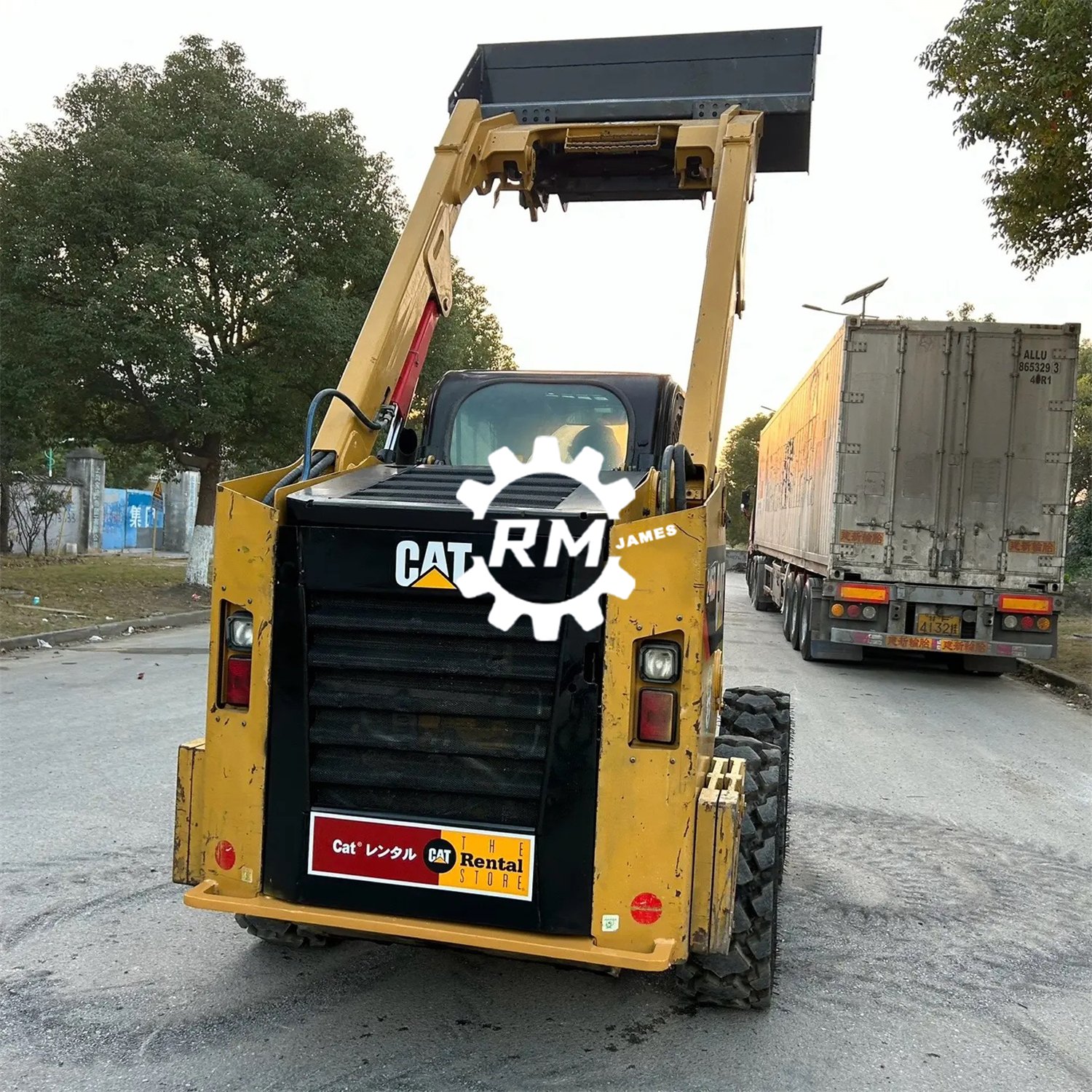 Secondhand CAT246D Skid Steer Loader High Quality Factory Price Used CAT246D 246C 272D 262D 236D Mini Skid Steer Loader On Sale