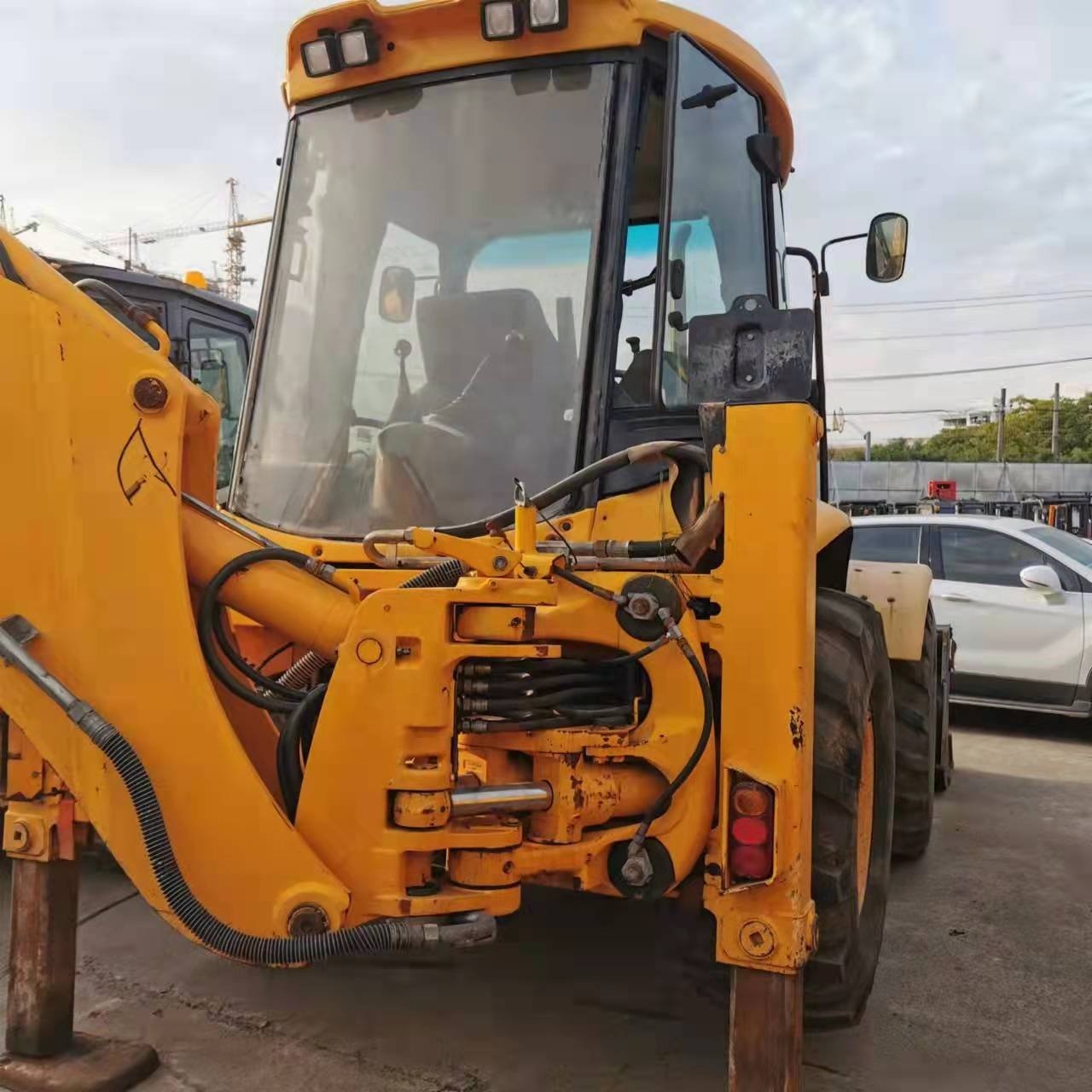 Second hand jcb 4cx backhoes original jcb 4cx backhoe loader used for sale