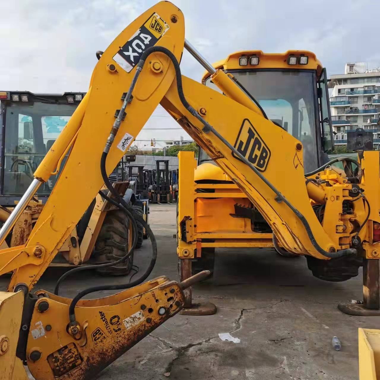 Second hand jcb 4cx backhoes original jcb 4cx backhoe loader used for sale