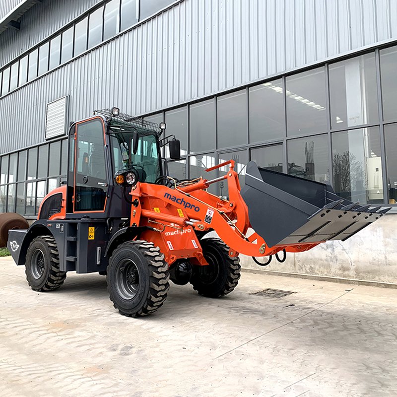 POWERFUL XINCHAI498 EUROIII ENGINE IN MACHPRO MLE815 MINI LOADER WITH ELECTRIC START AND 36.8KW RATED POWER