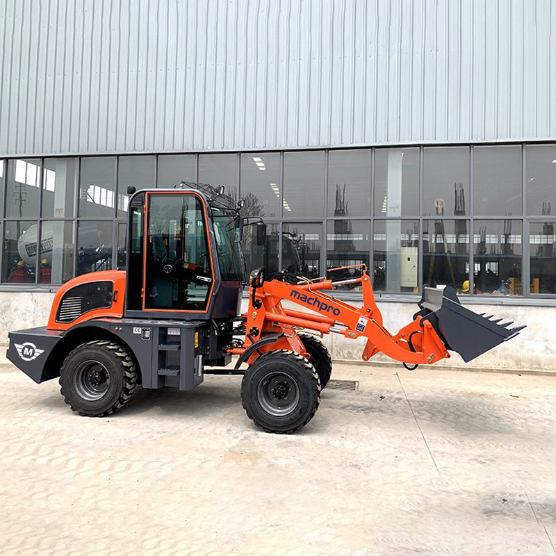 POWERFUL XINCHAI498 EUROIII ENGINE IN MACHPRO MLE815 MINI LOADER WITH ELECTRIC START AND 36.8KW RATED POWER