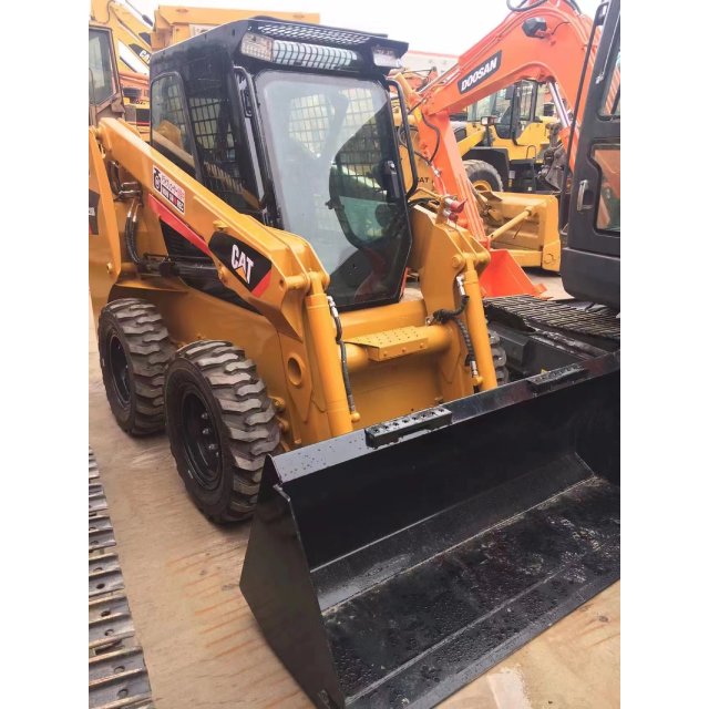 Second Hand Cat 216B 226B Skid Steer Loader, Used Cat Mini Wheel loader For Sale In Shanghai