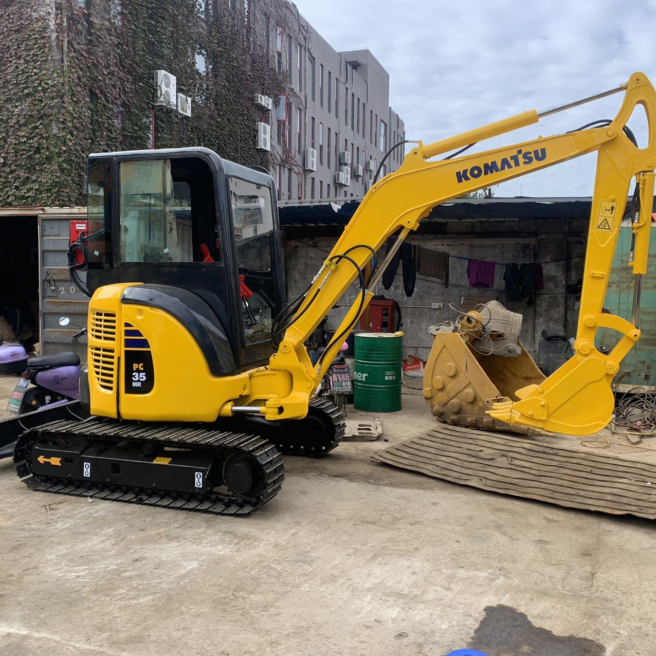 Second Hand Cat 216B 226B Skid Steer Loader, Used Cat Mini Wheel loader For Sale In Shanghai