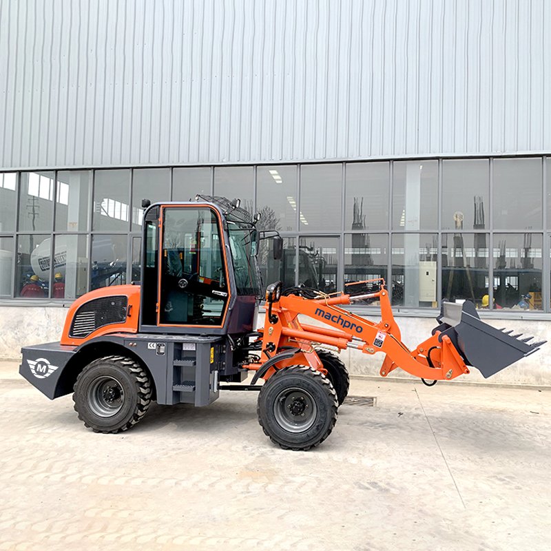 MACHPRO MLE815 MINI WHEEL LOADER WITH 1500KG RATED LOADING WEIGHT AND 3500KG OPERATING WEIGHT
