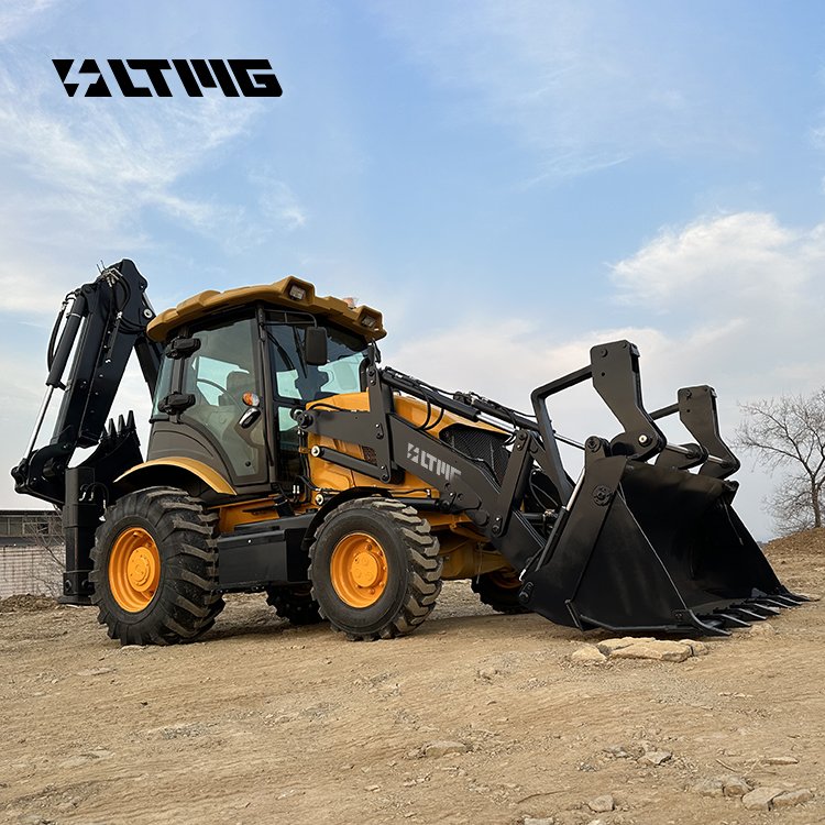LTMG Factory Direct Sales 4wd Backhoe Excavator Front End Loader 4x4 1.6 Ton 2.5 Ton Backhoe Loader
