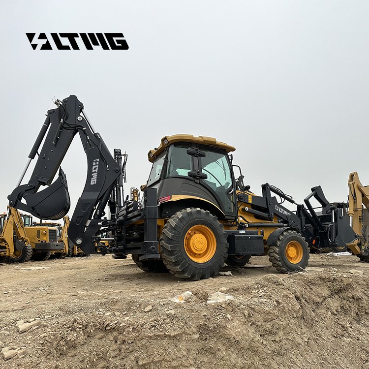 LTMG Factory Direct Sales 4wd Backhoe Excavator Front End Loader 4x4 1.6 Ton 2.5 Ton Backhoe Loader