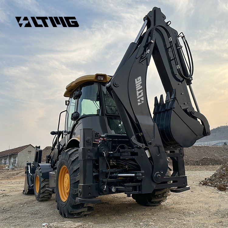 LTMG Factory Direct Sales 4wd Backhoe Excavator Front End Loader 4x4 1.6 Ton 2.5 Ton Backhoe Loader