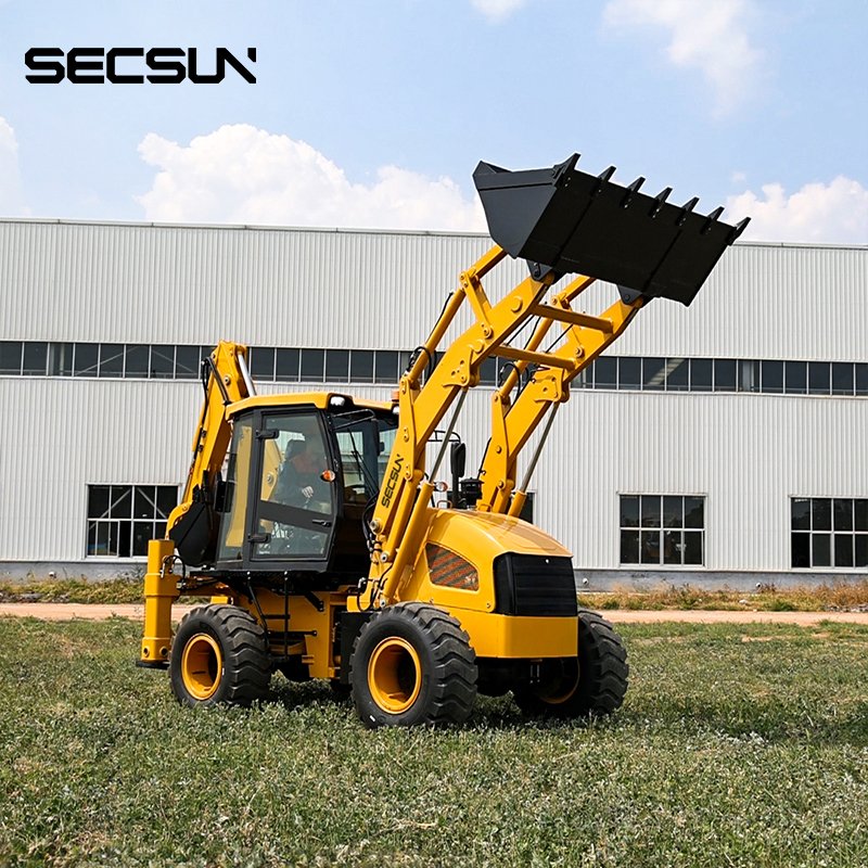Chinese Wheel Backhoe loader Excavator Retroexcavadoras 1.8 Ton 2 Ton 2.6 Ton Backhoe loaders