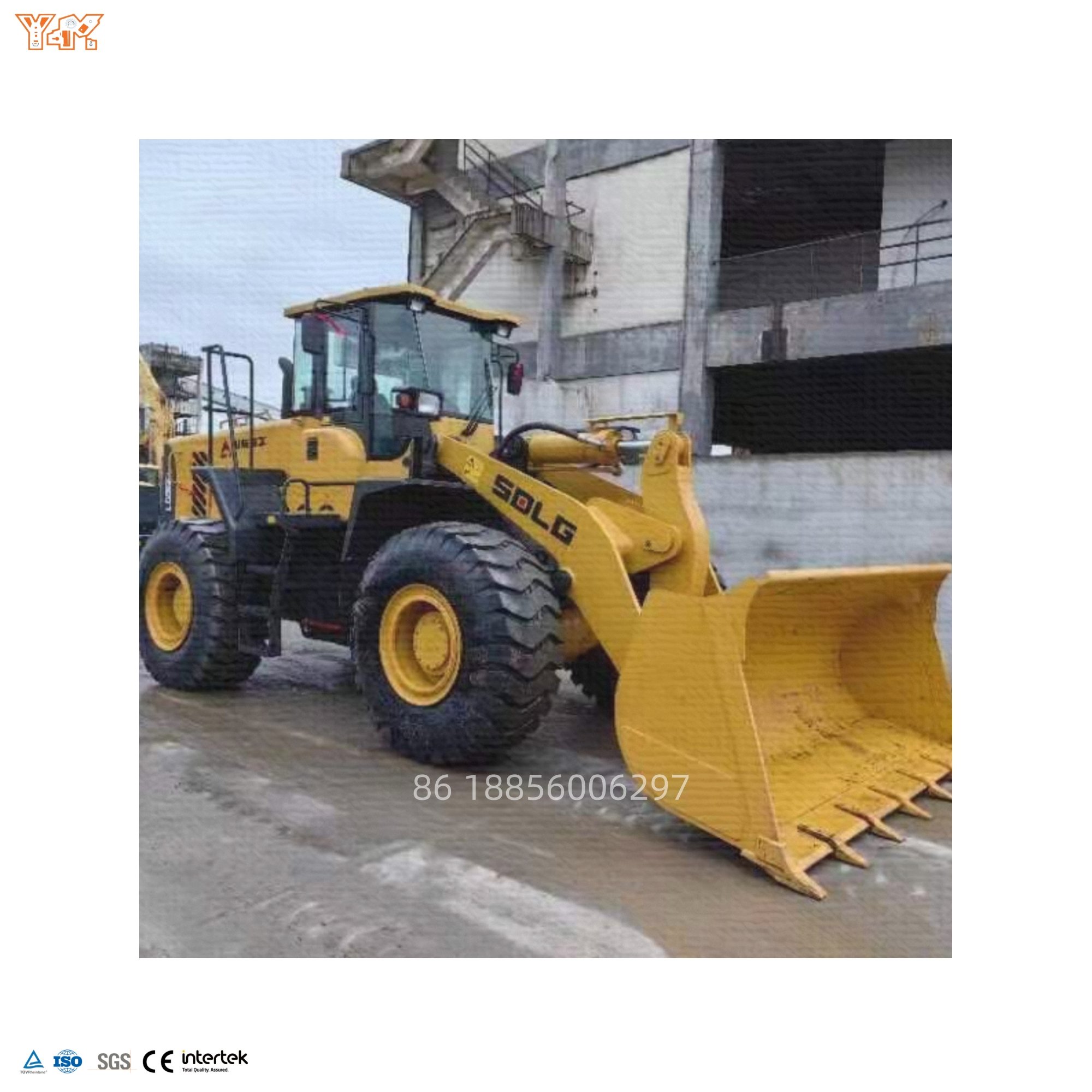 Hot sale used front wheel loader sdlg 956l 956f loaders second hand construction machinery in Shanghai