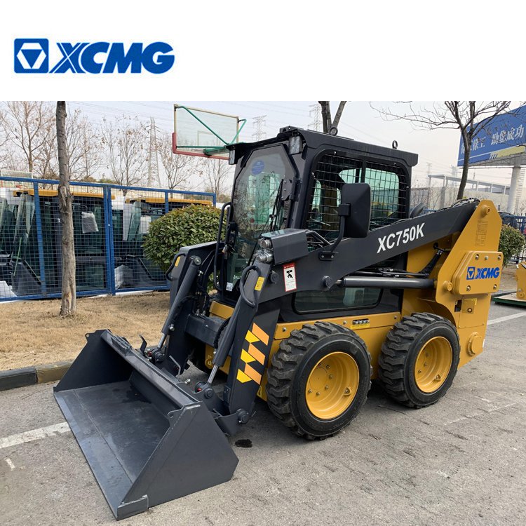 XCMG Official Manufacturer Used XC750K Multifunction 1t Mini Skid Steer Loader with Attachments